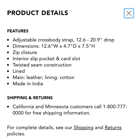 All Saints Black Luna Crossbody Bag - Picture 5 of 11